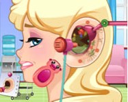 Barbie ear doctor ingyen játék